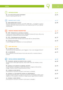 pag. 4 Indice (I parte) pag. 4 Indice (I parte)