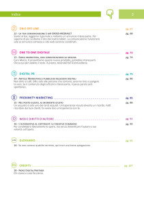 pag. 5 Indice (II parte) pag. 5 Indice (II parte)